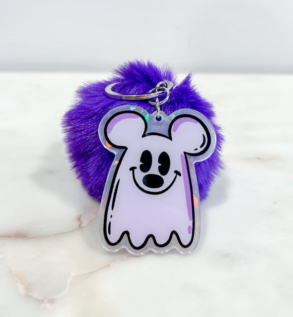 MOUSE GHOST KEYCHAIN