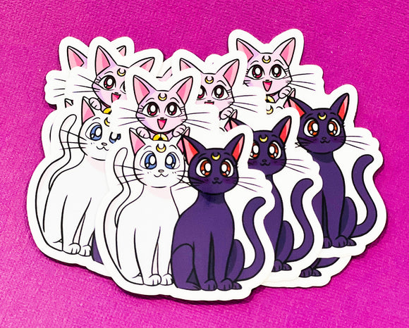 Moon Kitties Sticker